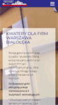 Mobile Screenshot of kwatery-dla-firm.pl